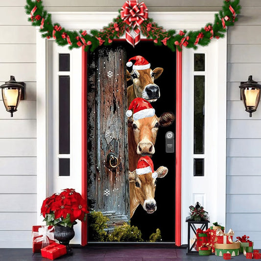 2024 Christmas Front Door Decoration