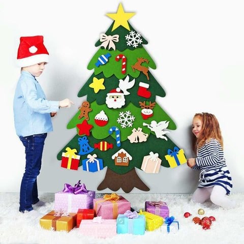 Kid-Friendly Felt Christmas Tree