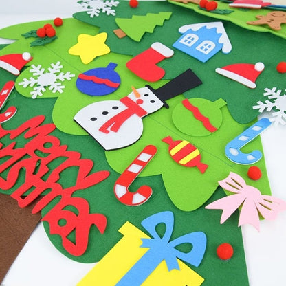 Kid-Friendly Felt Christmas Tree