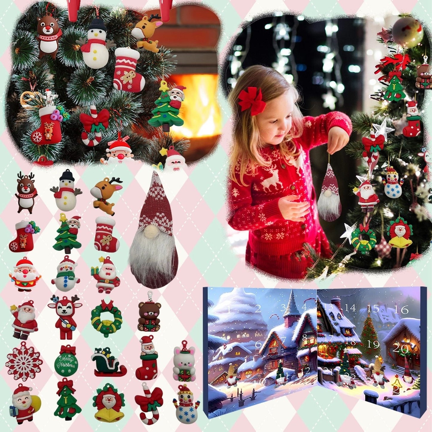 🎅2024 Christmas Gnome Advent Calendar